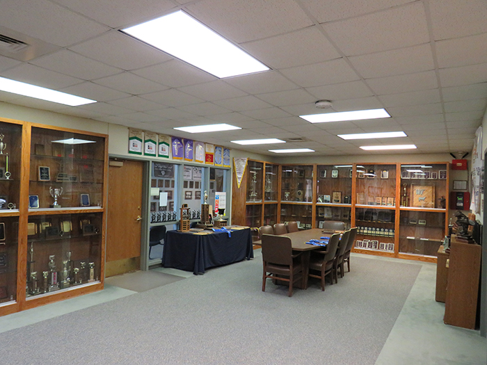 Agriculture Office Suites and Trophy Cases