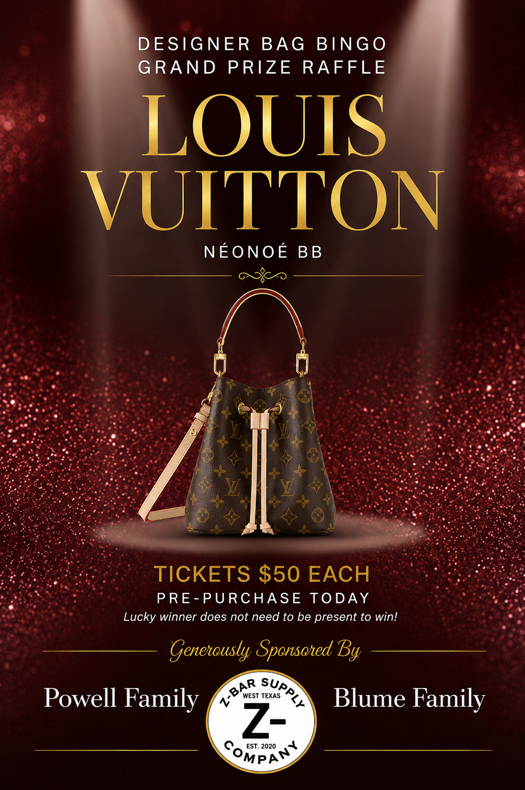Louis Vuitton Raffle Bag