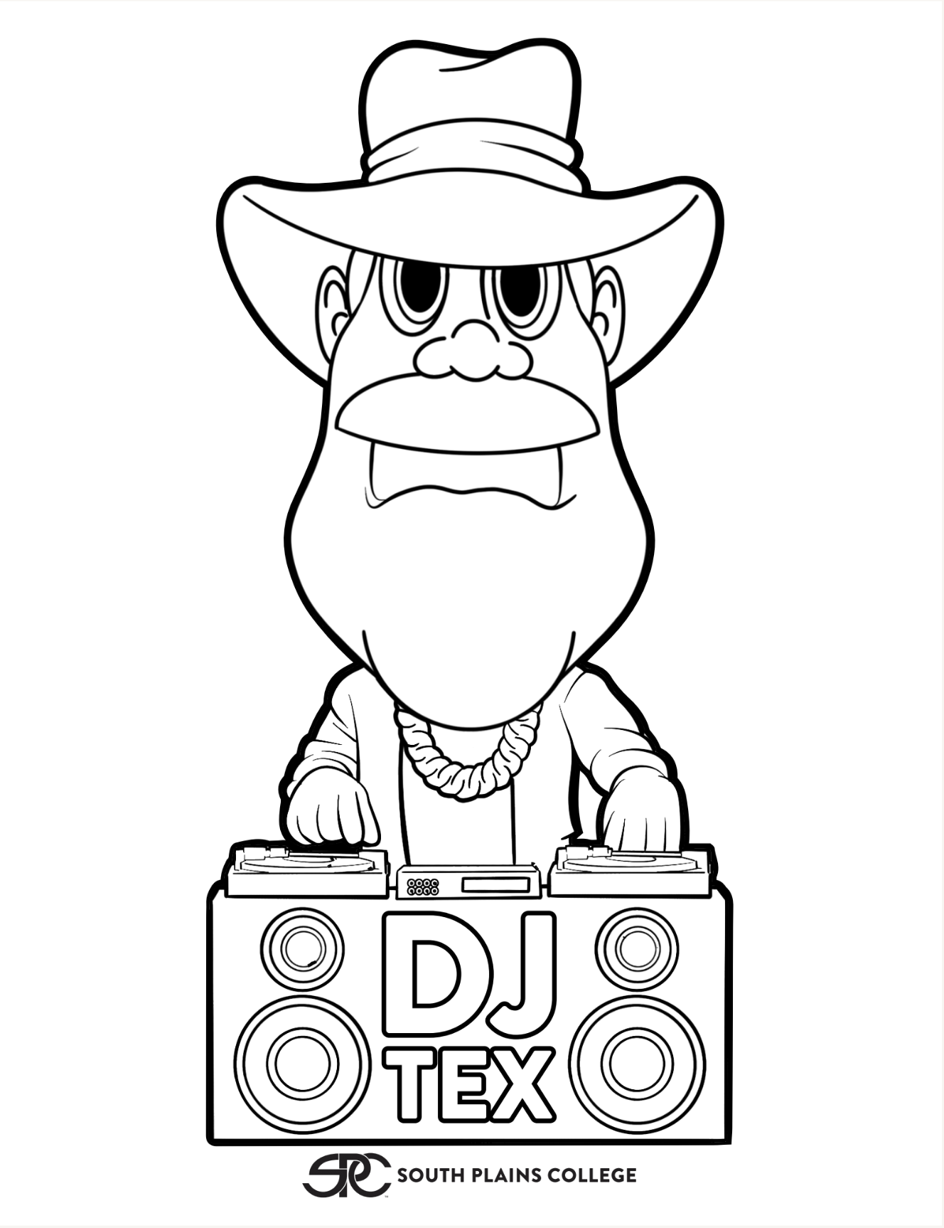 college mascot coloring pages