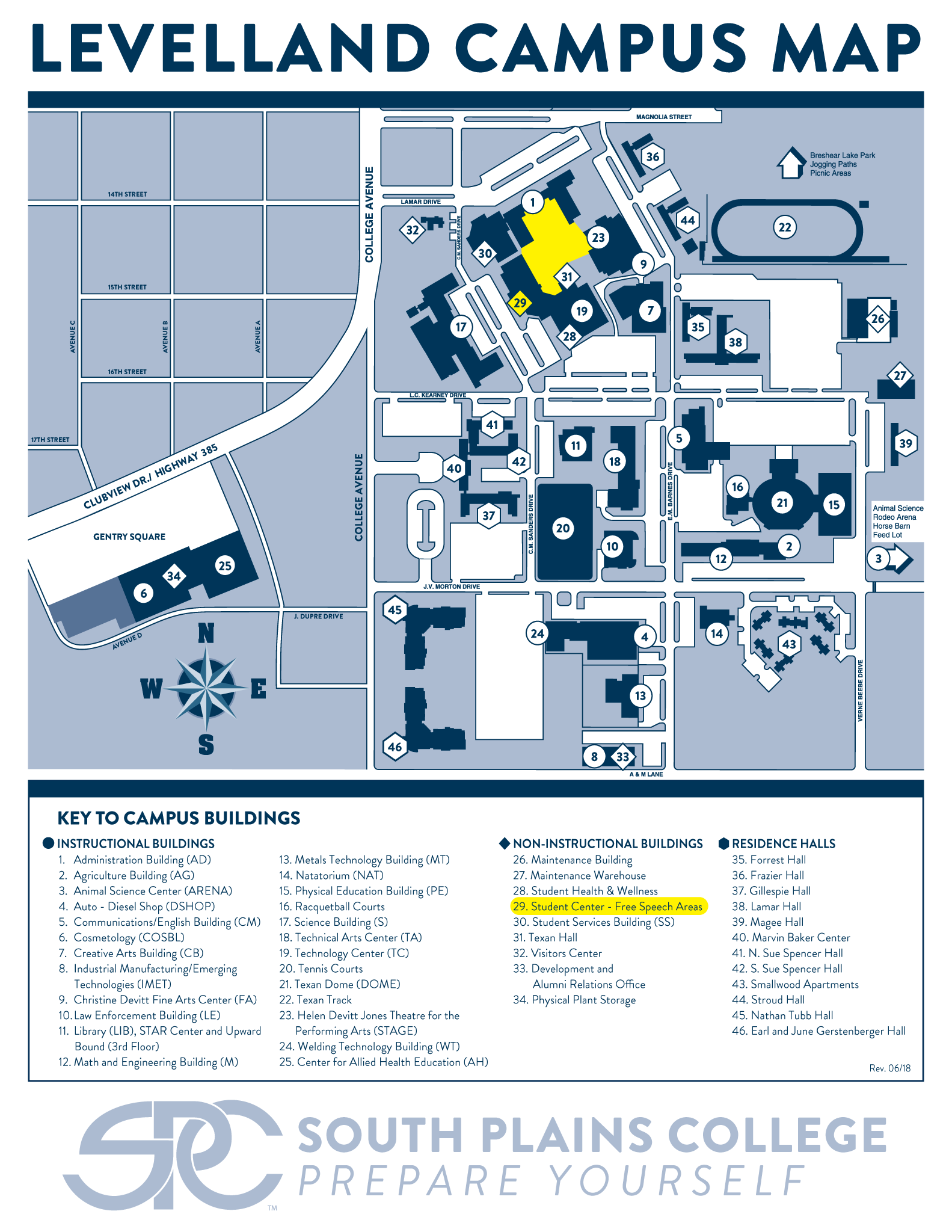 Levelland Map