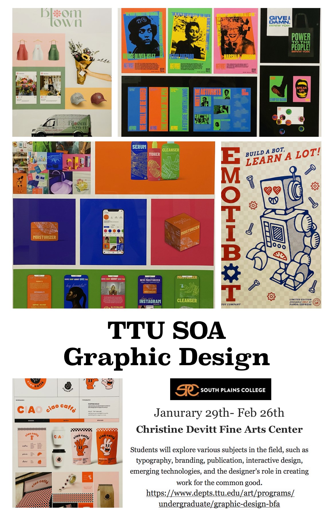 Texas Tech U. Graphic Design Exhibition